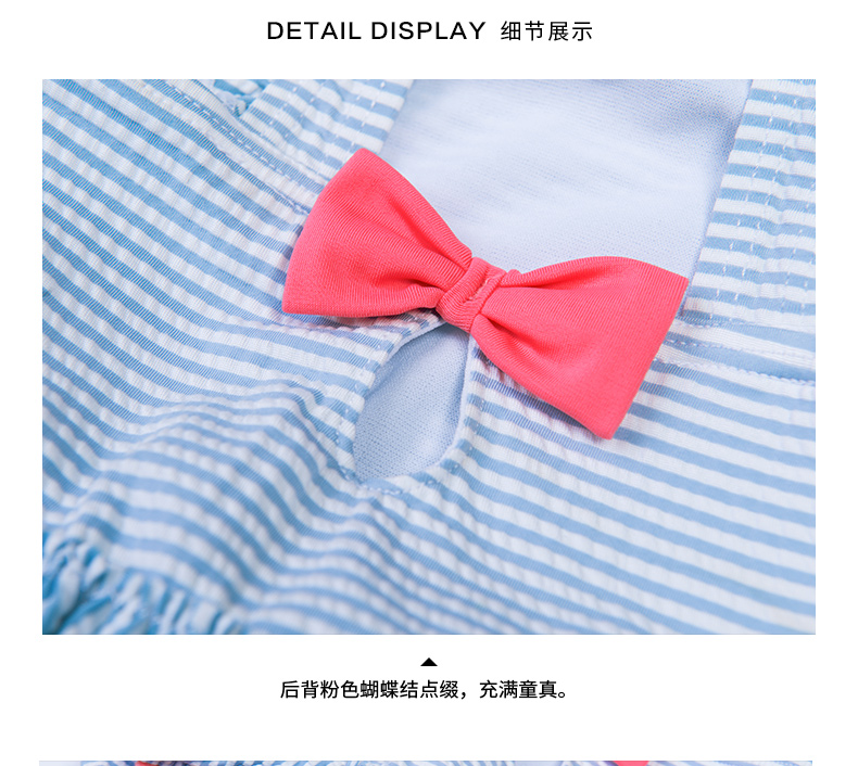 Yizi EZI Đồ bơi cho trẻ em gái Cô gái bé Xiêm Tam giác Váy dễ thương Baby Baby Spa Đồ bơi - Bộ đồ bơi của Kid bikini cho trẻ