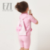 Đồ bơi bé gái Yizi Đồ bơi trẻ em tay áo tách - Bộ đồ bơi của Kid đồ tắm em bé Bộ đồ bơi của Kid