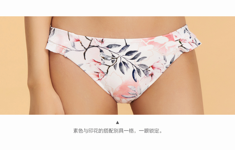 Yizi ezi chia áo tắm nữ đơn giản áo tắm in hình gợi cảm tụ tập áo tắm nóng 2223 - Bộ đồ bơi hai mảnh đồ bơi nữ 2 mảnh kín đáo