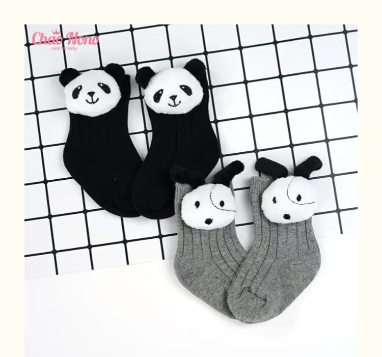Vớ xuân cho bé 0-1 tuổi Bé 3 cotton sơ sinh thời trang 6-12 tháng bé trai và bé gái vớ búp bê dễ thương tất vớ mùa hè đẹp