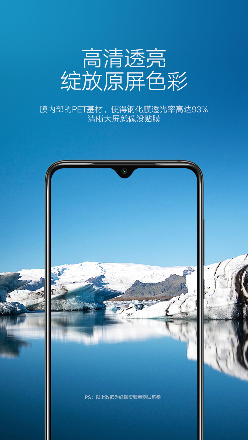 绿联10/10Pro钢化膜小米通用