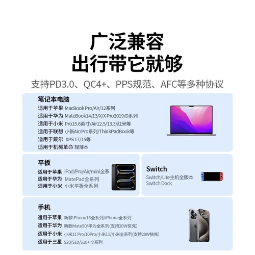 绿联 Apple, huawei, lenovo, совместимое зарядное устройство, ноутбук, адаптеры питания, магнитный зарядный кабель, штекер, 65W, 45W