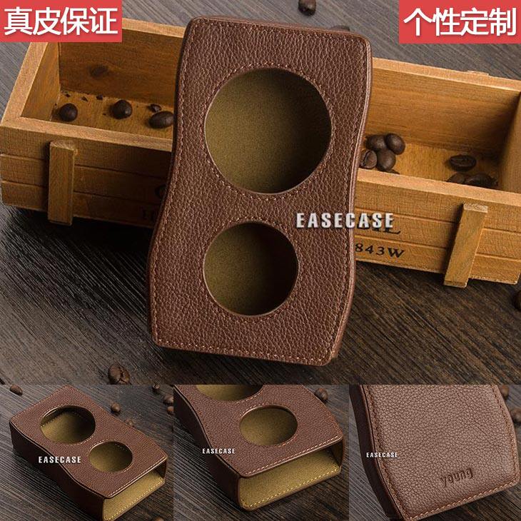 A6 EASECASE custom LP5 ULTRA LTD199 leather cover protection Li grain dark coffee