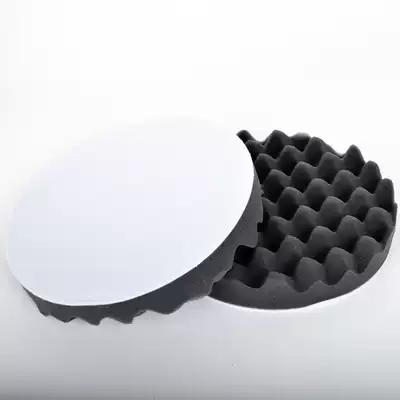 Pneumatic waxing polishing plate sponge plate 6 inch 7 inch polishing machine waxing machine waxing cotton plate car beauty plate wave