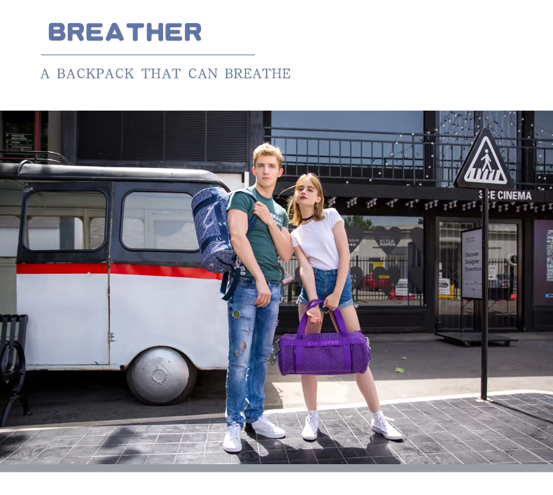 EVB xách tay du lịch túi thể thao công suất lớn túi trống túi nam và nữ gói đào tạo túi duffel khoảng cách ngắn