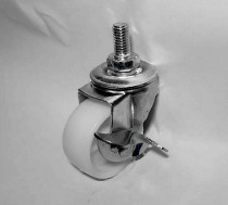 1 5-inch PP nylon wire rod universal wheel with brake furniture wheel display trolley wheel hardware furniture