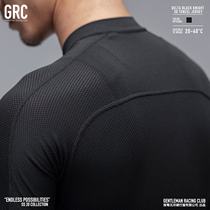 GRC DELTA2 Black Warrior Tencel Tencel 3D three-dimensional structure cooling riding suit short sleeve top