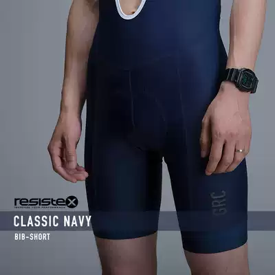 GRC classic style) NAVY blue NAVY-bib summer quick-drying baby bag shorts riding suit pants men