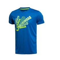 Kaisheng mens badminton suit FTSJ005 mens short-sleeved sports T-shirt breathable quick-drying