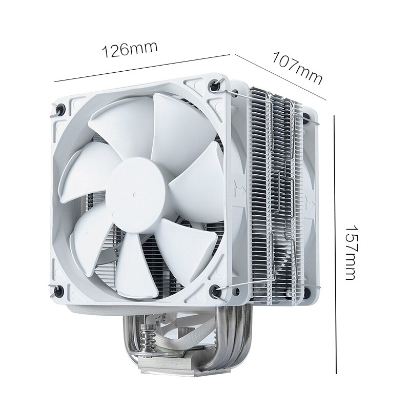 PHANTEKS WIND Chaser 12DX TC14PE desktop computer CPU cooler temperature control 115x AM4 full platform