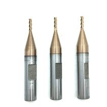 Size Vulture CNC key machine 1 5mm tungsten steel drill bit Car key alloy 3 tooth milling cutter