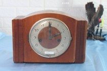 Sanwu brand table clock 555 brand mechanical table clock Shanghai China Clock Factory 1960 produced all-copper movement