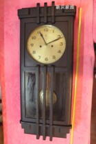 Collection of cultural relics. The first Sanwu brand wall clock produced by Shanghai Clock Factory in 1941 in the Republic of China. No express delivery.