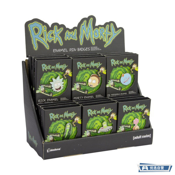 Rick and Motti Rick and Morty badge brooch Pin Pinto official genuine perimeter