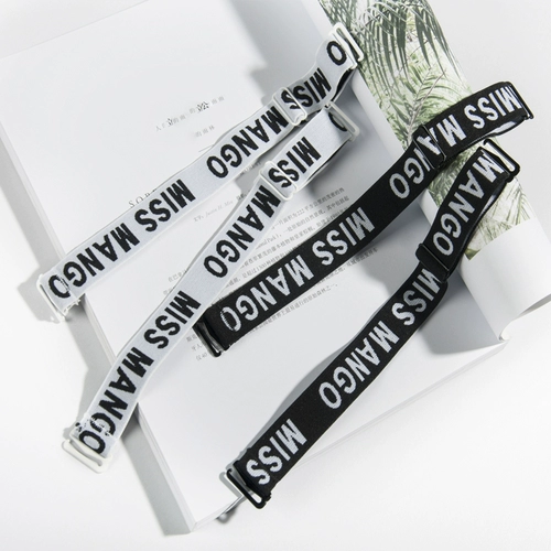 Нижнее белье, нескользящие бретели с буквами, невидимый бюстгалтер, нагрудный ремень, летний аксессуар, красивая спина, надевается на плечо