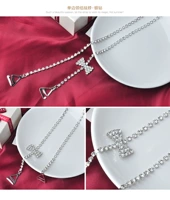 Серебряная галстук-бабочка, бретели