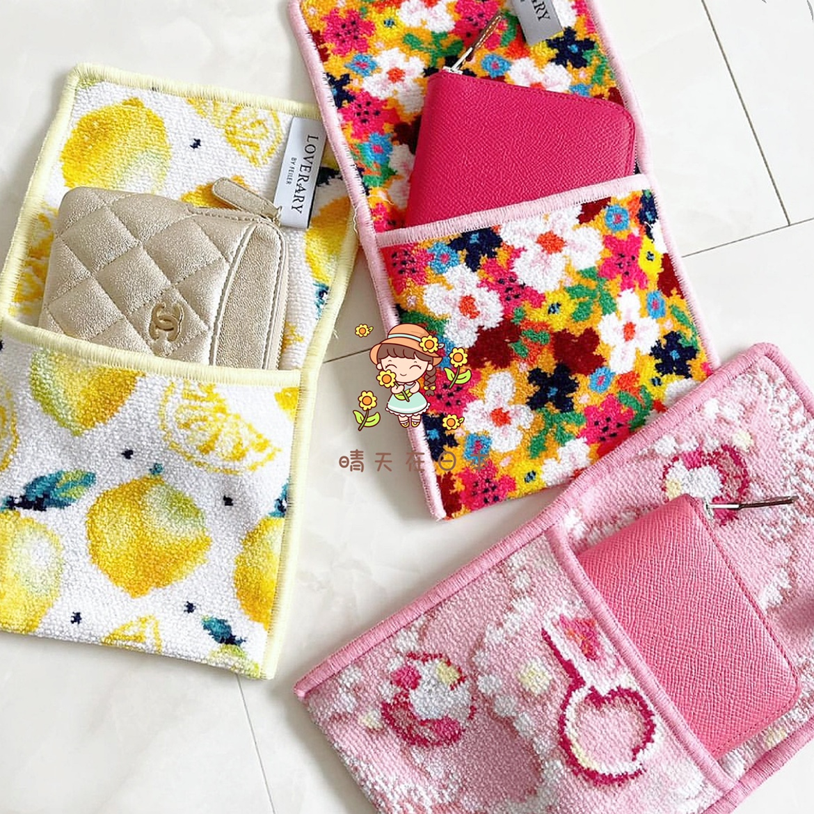 Some spot Japanese loverary by feiler towel aunt package package 14*14 5cm