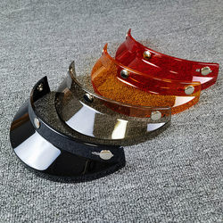 Retro helmet half helmet flying helmet motorcycle motorcycle sports car electric car 3/4 helmet helmet brim visor sun visor