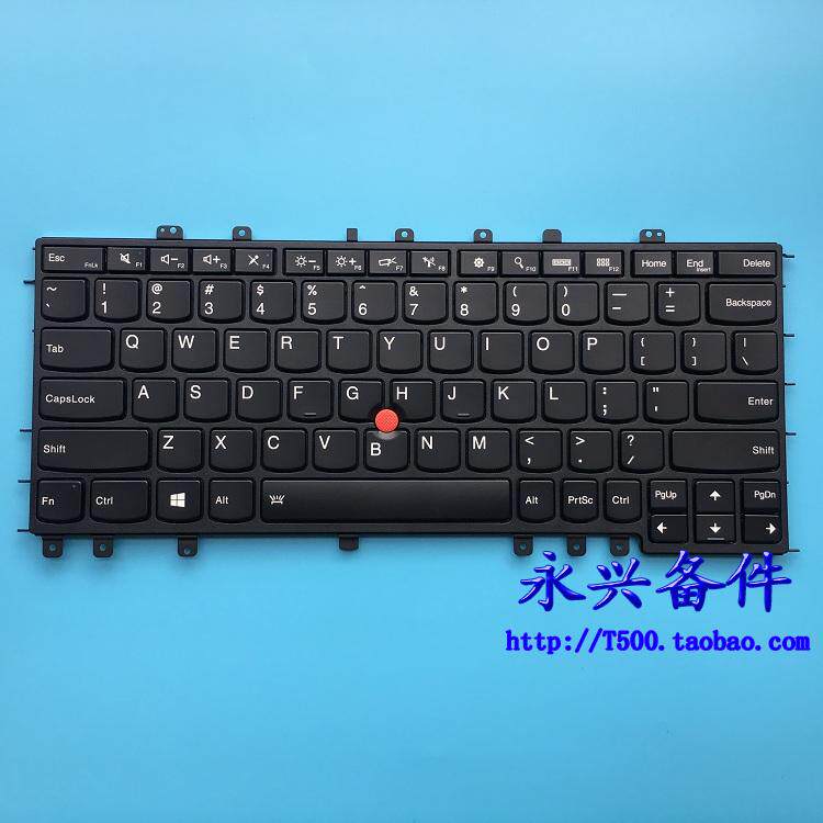 New Thinkpad Lenovo S1 Yoga 12 S240 English US Keyboard with backlight 04Y2620