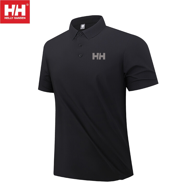 Helly Hansen Hh Summer New Men's Short-Sleeved Polo Shirt Casual Outdoor Sports T-Shirt