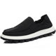 ເກີບຜ້າໃບ Handmade 2024 spring soft sole versatile canvas shoes men's lightweight breathable slip-on casual shoes sneakers