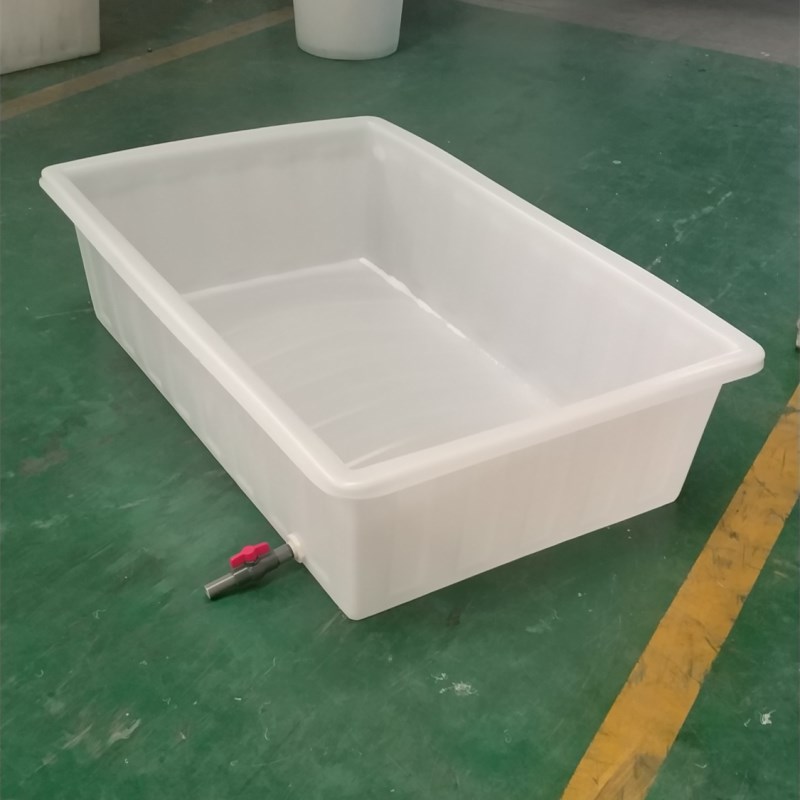 Cooked glue thickened beef tendon plastic water tank rectangular aquatic fish raising turtle selling fish shrimp breeding water storage shallow basin planting vegetables