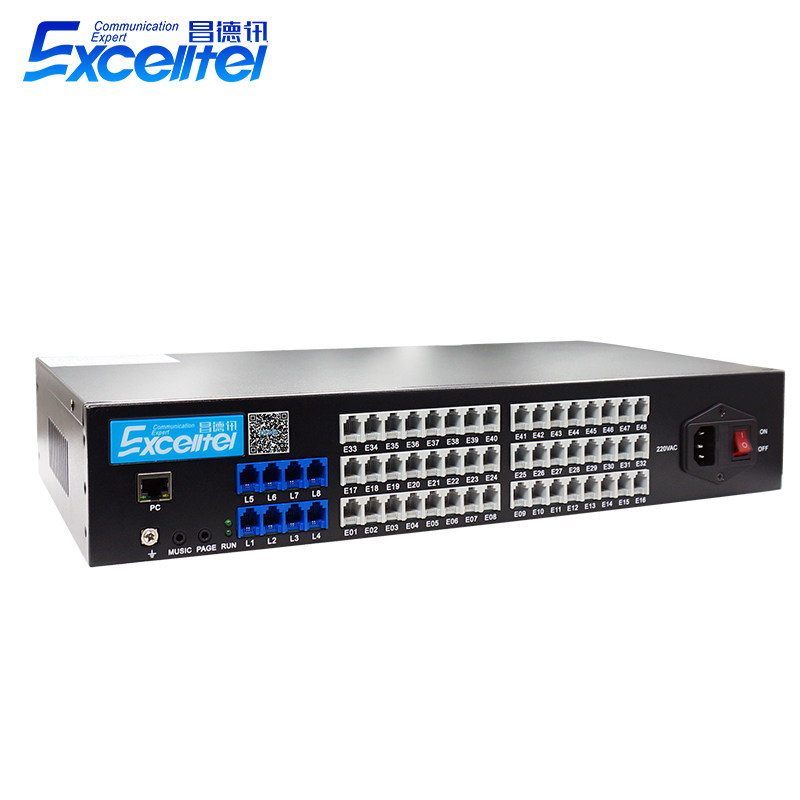 Changdexun dt848 program-controlled telephone switch 8-in-32-out 8-in-32-port internal group telephone network interface debugging