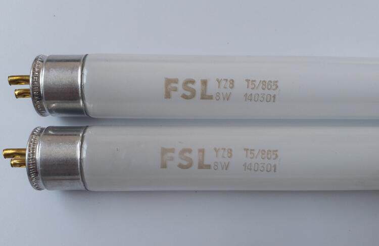 8W 8W fluorescent lamp tube slim strip mirror front light T5 8W light tube fluorescent tube white light 6500K