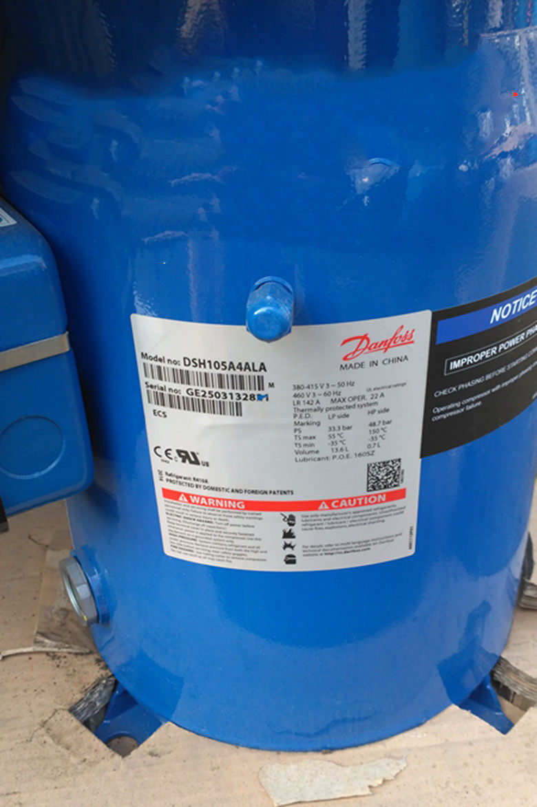 SH485A4ABA original scroll refrigeration refrigerator compressor 35HP R410A