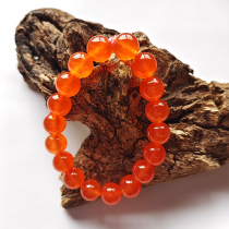 Natural red Manau crystal jade medullary bracelet This life of the year Hand string ladies lovers minimalist temperament single lap Lucky delicacy