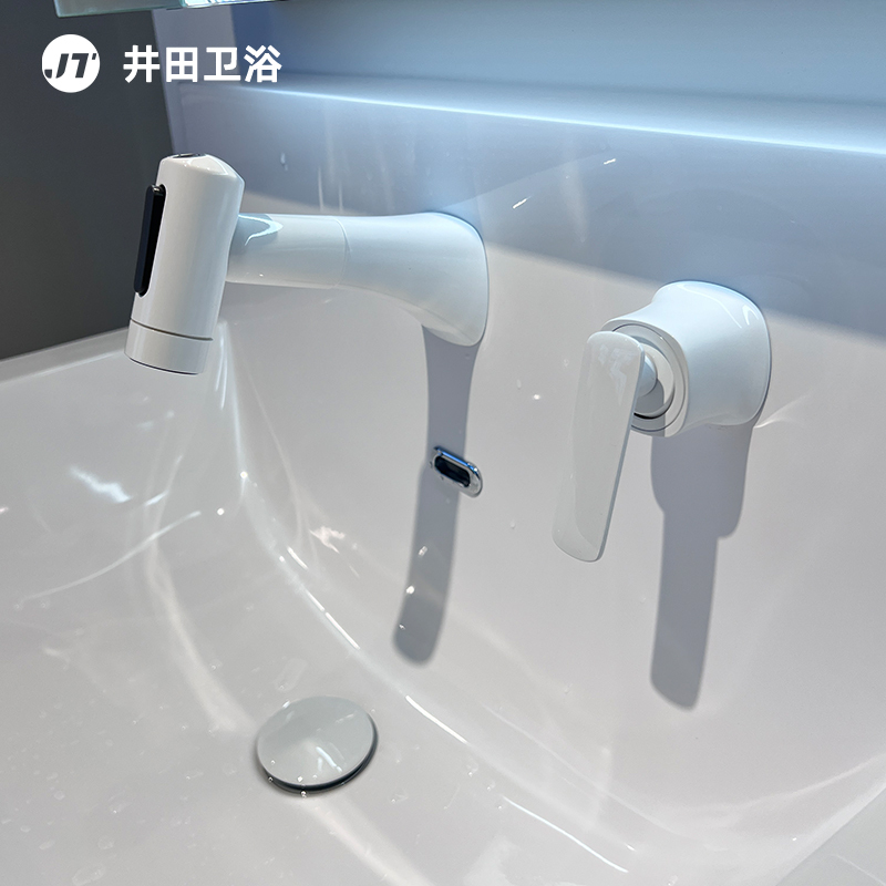 Worthy Jinda High-End Bathroom Fixtures Newly Upgraded Exclusive Design High-Back Bathroom Cabinet Faucet Pull-Out Faucet Outlet