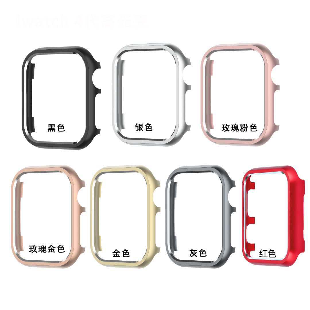 Suitable for Apple Watch protective cover iwatch3 4 5 6 7 8 generation SE protective shell metal frame aluminum alloy