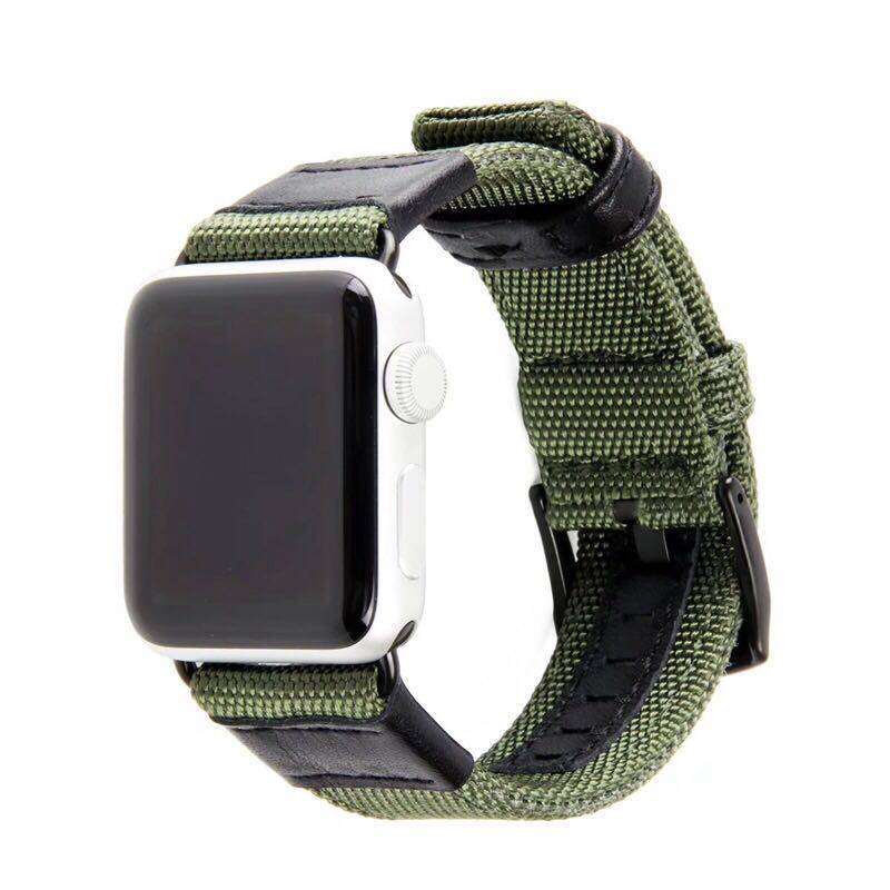 Nylon genuine leather applicable iwatch5 6 generation SE watches with sport wrists apple watch2 3 4 Leisure