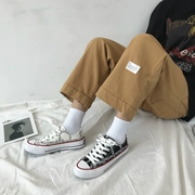Giày vải nữ mùa thu 2018 sinh viên mới Phiên bản Hàn Quốc của ulzzang Harajuku Hồng Kông hương vị giày nữ hoang dã sang trọng
