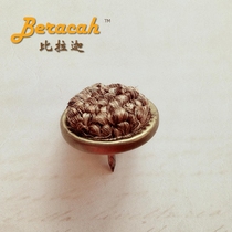 Bilagha furniture anti-wear foot nail hardware diameter 25mm foot pad Classical style muted and cheaper