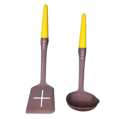 Chen Zhiji soft silicone spatula colander soup spoon non-stick pot special non-stick shovel household high temperature cooking kitchenware