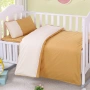 Cotton mẫu giáo quilt ba mảnh thiết lập với lõi trẻ em mùa đông cotton màu satin tinh khiết chăn bộ đồ giường ngủ lõi 	bộ chăn ga gối hình cho bé gái	