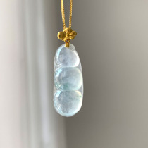 Yun Jade 18K gold inlay classic buckle style reference