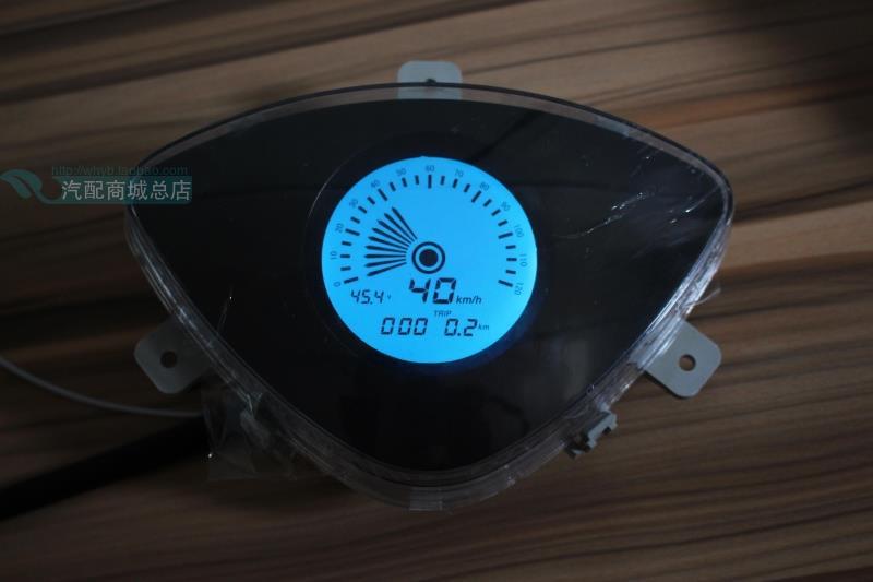 Xe máy LCD bảng mã mét WISP thế hệ thứ hai bảng đo dầu tốc độ đo tốc độ km bảng sửa đổi - Power Meter đồng hồ xe moto