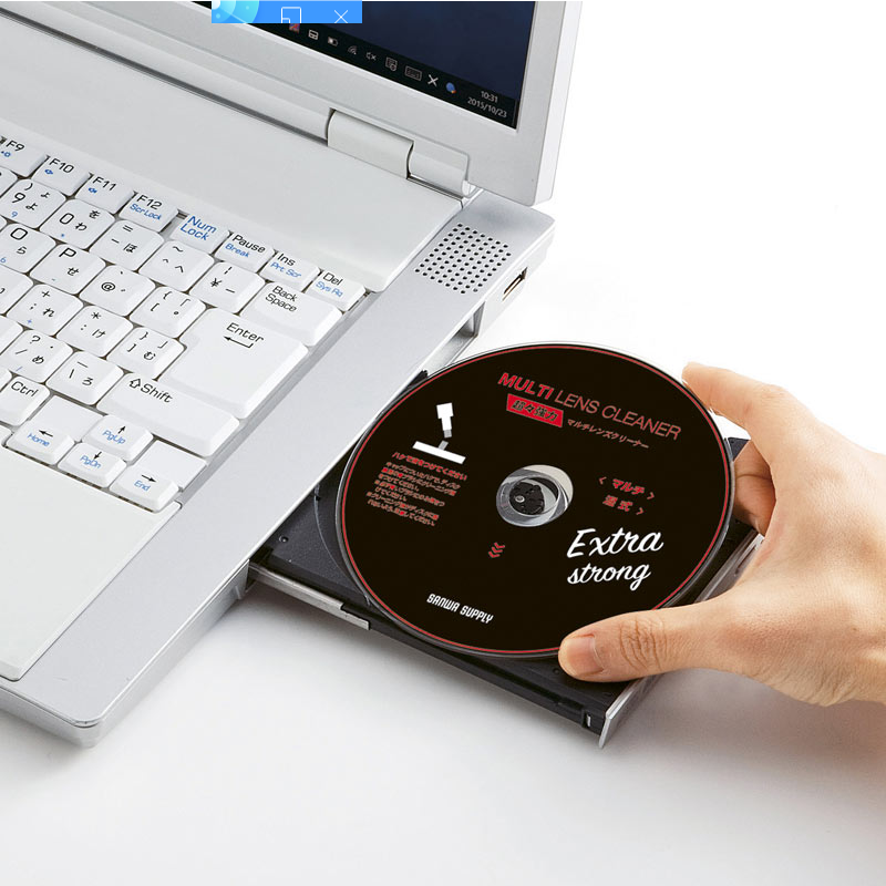 sanwa on-board upscale cd machine blue CD player laser head dust cleaning disc computer dvd CD driver PS4 videotape head laser head cleaning disc vehicular optical drive cleaning-Taoba