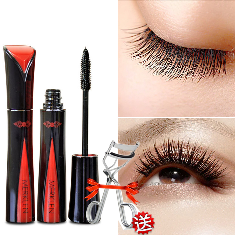 Melkalun V8 Mascara Không Thấm Nước Dài Tự Nhiên Curling Dài Dày Không Có Fly Chân Lông Mi Tăng Trưởng Lỏng mascara tốt