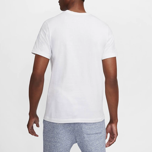 Nike, летняя спортивная футболка для отдыха, короткий рукав, с вышивкой, с печатью вашего логотипа, круглый воротник