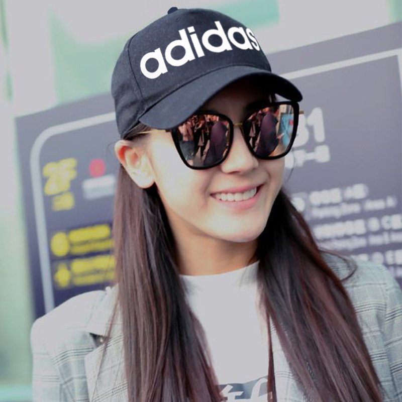 Adidas hat 2018 hè mới nam và nữ cặp đôi mũ bóng chày mũ thể thao giải trí mũ visor mũ lưỡi trai nam