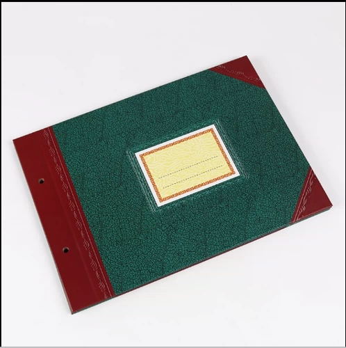 Подлинный Qianglin 2902-16 Кожаная крышка 16 Opens Ledger Ledger Live Pages Cover Cover подлинный клип аккаунта Qianglin