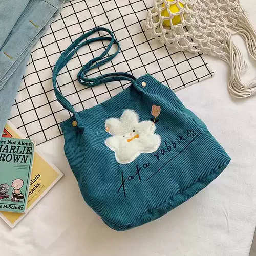 Мультяшная квадратная сумка на одно плечо, японские и корейские