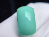 Hubei Shiyan natural ore high porcelain non-optimized turquoise fine saddle saddle ring