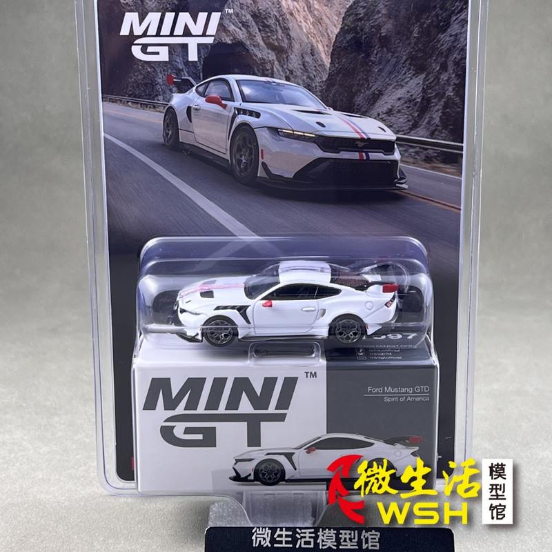 In Stock Minigt 1:64 Ford Mustang Gtd Alloy Car Model In Stock Minigt 1:64 Ford Mustang Gtd Alloy Car Model