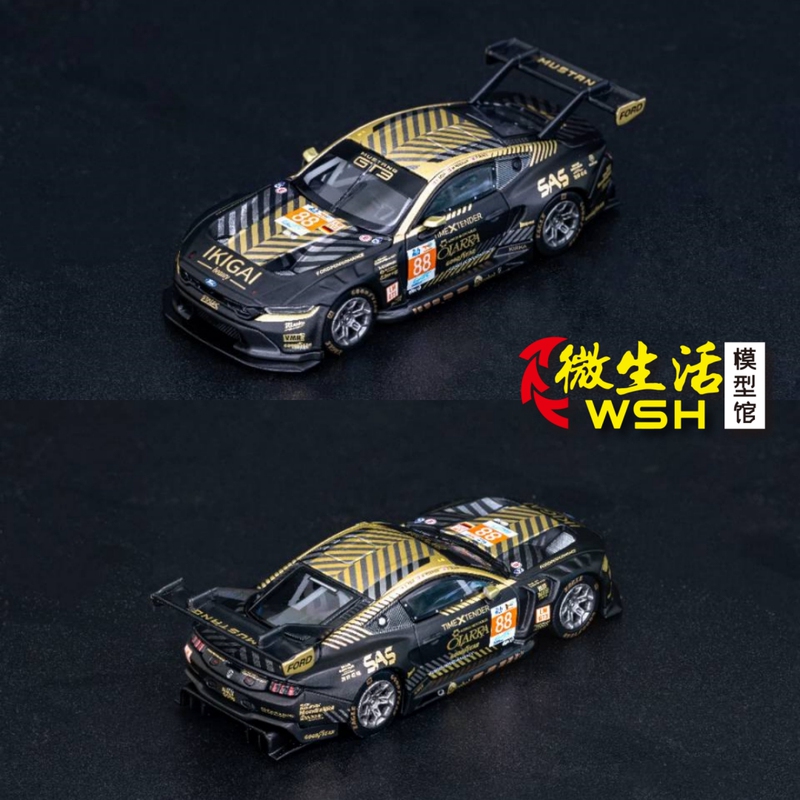 Elowen Art 1:64 Ford Mustang Gt3 Le Mans Alloy Car Model Ea Elowen Art 1:64 Ford Mustang Gt3 Le Mans Alloy Car Model Ea
