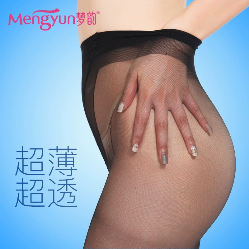 Giấc mơ vần điệu mùa hè pantyhose t đáy quần tất lụa siêu mỏng của phụ nữ chống móc lụa mỏng phần lõi-spun lụa lò sưởi liền mạch đáy quần vô hình - Vớ giảm béo