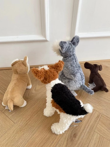 Британская jellyc*t orterla Hunter Fox Hunting Skinari Corki Dog Courting Powder Toys Toys